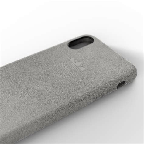 Adidas Originals Slim Case Ultrasuede Iphone Xs Grey