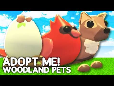 All Pets In Adopt Me Woodland Egg Revealed Roblox Adopt Me Woodland