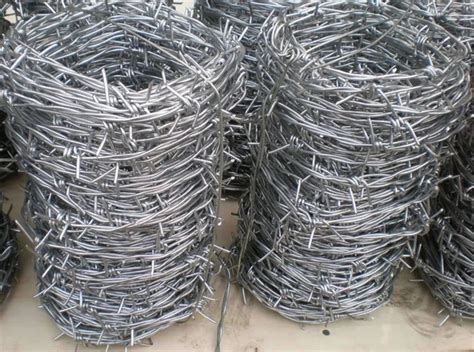 Galvanized Iron Barbed Fencing Wire 2 4 MM At Best Price In Vadodara