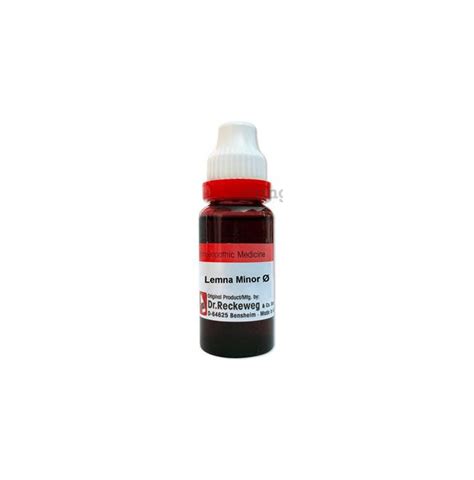 Dr Reckeweg Lemna Minor Mother Tincture Q Buy Bottle Of 20 0 Ml