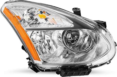 Jsboyat Halogen Headlight Assembly Compatible With 2008 2013 Nissan Rogue 2014