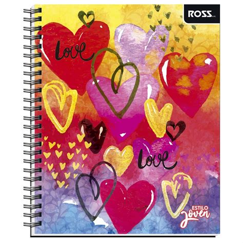 Cuaderno Universitario Estilo Joven Hojas Pack Uni Ross