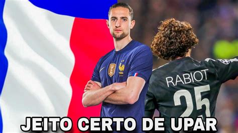 EFOOTBALL 2023 JEITO CERTO DE UPAR A RABIOT PARA ELE VIRAR O