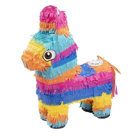 Blue Panda Small Donkey Pinata, Fiesta, Cinco de Mayo, Birthday Party ...