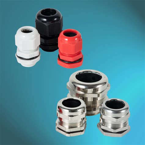 Waterproof Wire Connectors Nylon Brass Cable Glands With IP68 CE