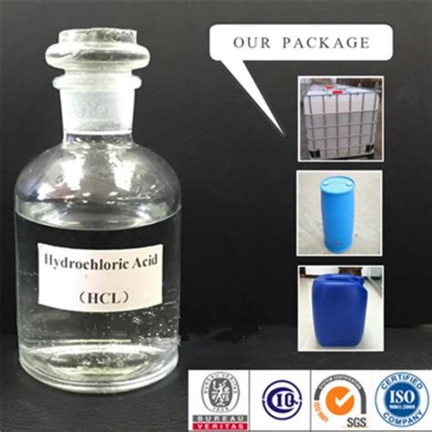 Industrial Synthesis Tech Grade Hydrochloric Acid For Mining