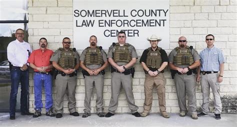 Sergeant Stephen Gibson Somervell County Sheriffs Office Texas