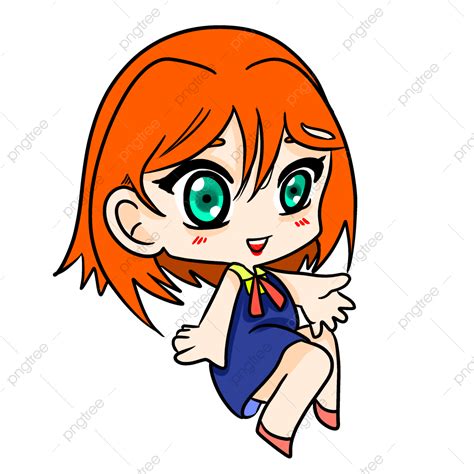 Chibi Girl Clipart Vector Chibi Girl Chibi Anime Cartoon Png Image