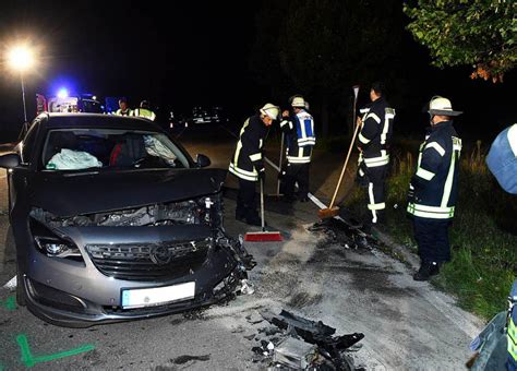 Audifahrer Wird Bei Unfall Bei K Rzell Schwer Verletzt Mei Enheim