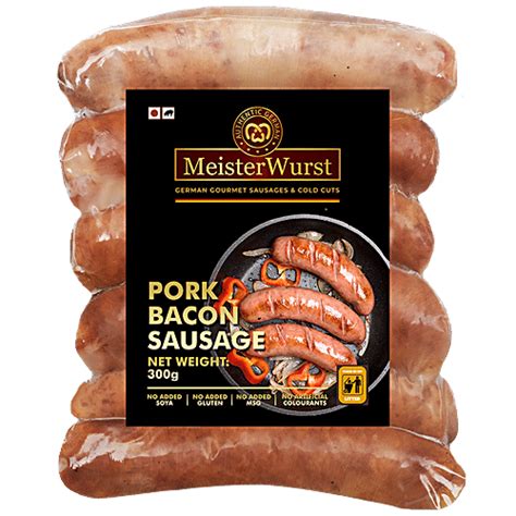 Buy Meisterwurst Pork Bacon Sausages Smoked Online At Best Price Of