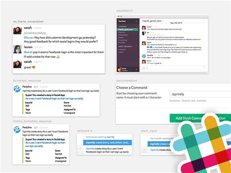 Slack UI Kit by Shane on Dribbble