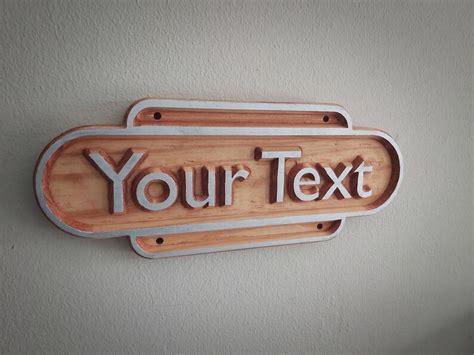 Retro Vintage Door Sign Custom Text Vintage British Railway Sign ...