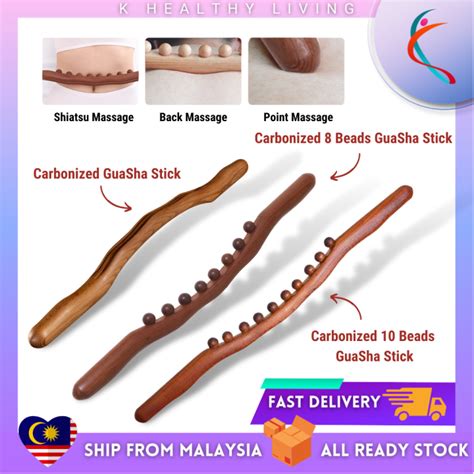 【ready Stock】beech Wood Rolling Tool Alat Kayu Urut Badan Acupuncture