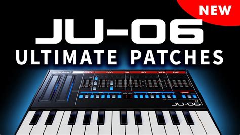 Roland Ju Ultimate Patches The New Next Level Synth Sounds