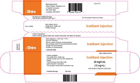 Order Icatibant Acetate Firazyr 30 Mg 3mL INJECTION SOLUTION Online