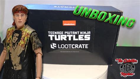 Unboxing Lootcrate Teenage Mutant Ninja Turtles Danny Pennington Youtube