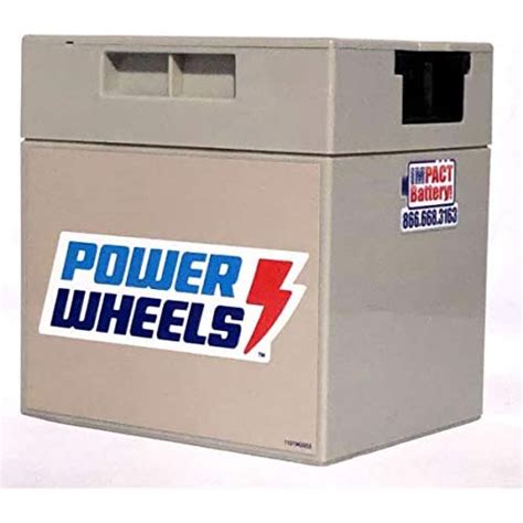 12 Volt Battery Fits Power Wheels Branded Toys Replacement Part 1001175653 00801 0638 00801