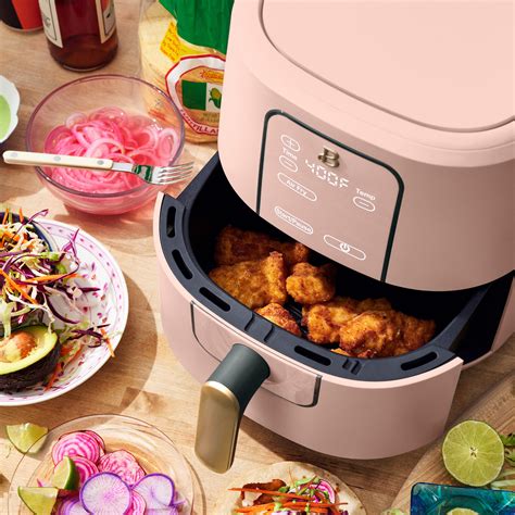 Beautiful By Drew Barrymore 6 Qt Air Fryer With Turbocrisp Technology And Touch Activated Display