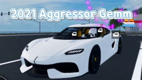 ROBLOX Vehicle Legends 2021 Aggressor Gemm Lap Time YouTube