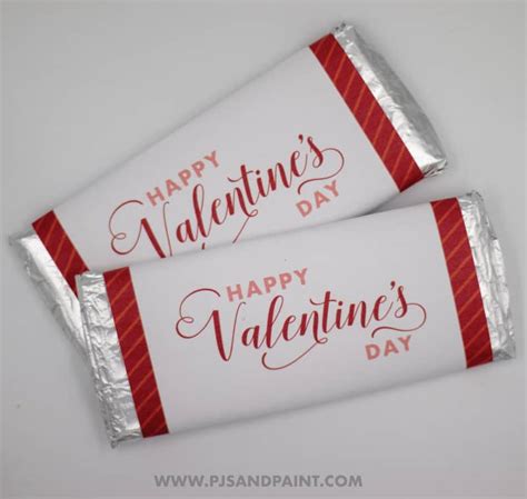 Editable Valentine S Day Candy Bar Wrapper Printable Cute Hershey S Chocolate Bar Wrapper