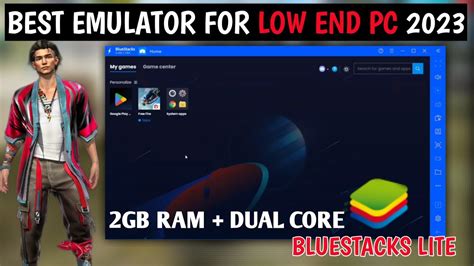 NEW BLUESTACKS 4 LITE 2023 BEST EMULATOR FOR FREE FIRE LOW END PC