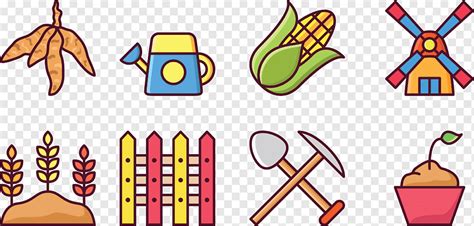 Agriculture Icon Set Png PNGWing