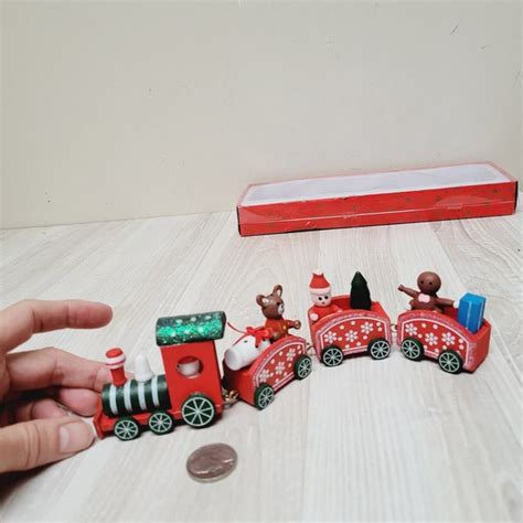 Christmas Train Decor - Etsy