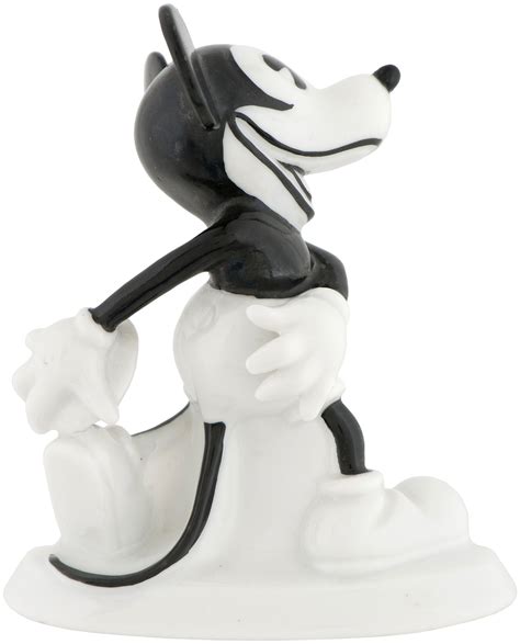 Hakes Mickey Mouse Throwing Discus Porcelain Rosenthal Figurine