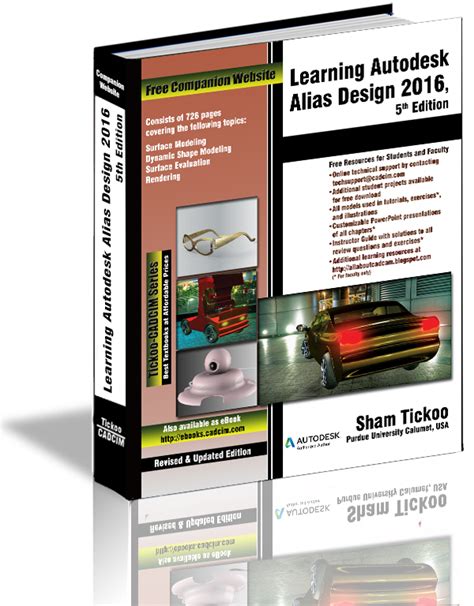 Learning Autodesk Alias Design 2016 Book By Prof. Sham Tickoo and ...