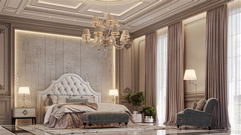 Luxury Bedroom Design on Behance