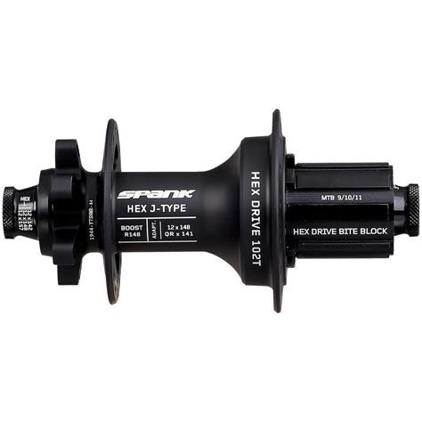 Spank MTB Rear Hub Hex J Type 148 Mm X 12 Mm Boost SRAM XD IS 6