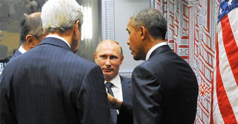 Obama And Putin Confront A Common Foe In Syria As Reluctant Allies Los Angeles Times