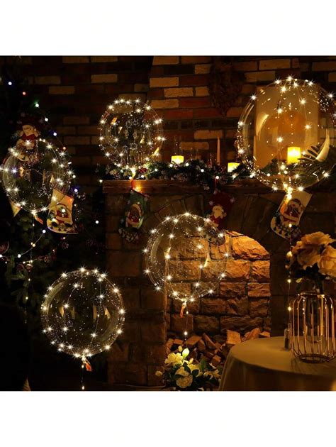 Sets De Ballons Lumineux Led Blancs Et Chauds D Corations De F Te