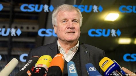 Germany's future interior minister Horst Seehofer vows to increase ...