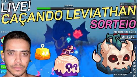 Live Blox Fruits Ao Vivo Ca Ando Leviathan Ilha Kitsune