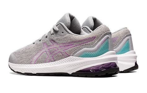 Gs Asics Gt 1000 11 Piedmont Grey Lavender Glow 1014a237 025 Kicks Crew