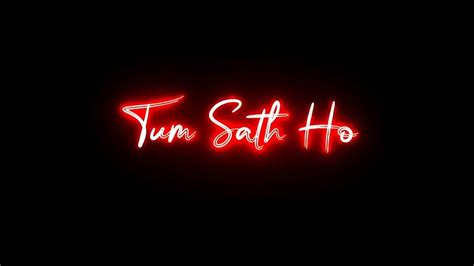 Tum Sath Ho Ja Na Ho Kya Fark Hai Black Screen Status🥀aesthetic Status