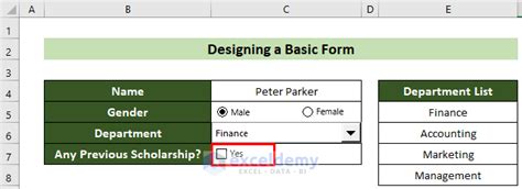 How To Design Form In Excel Suitable Examples Exceldemy