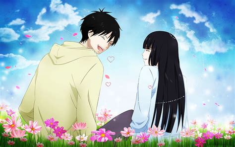 Anime Kimi Ni Todoke Sawako Kuronuma Shota Kazehaya Wallpaper Hd