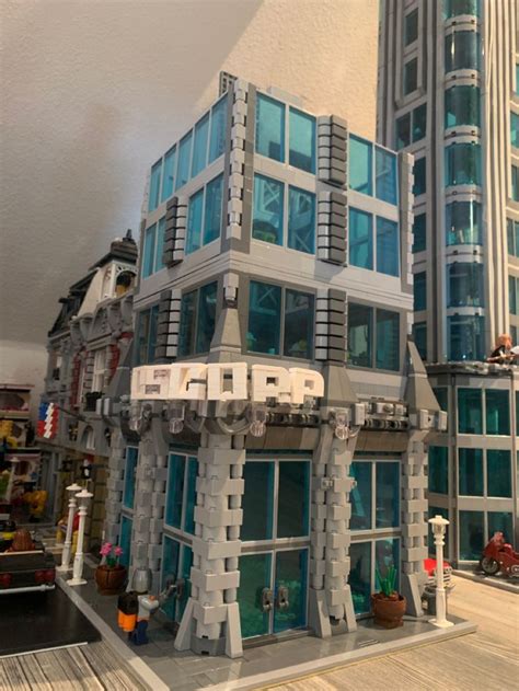 Lego Oscorp MOC - Impressive Multi-Story Building