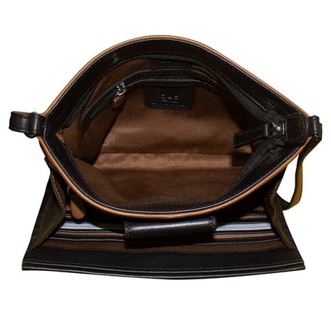 LEATHER CROSSBODY ORGANIZER BAG