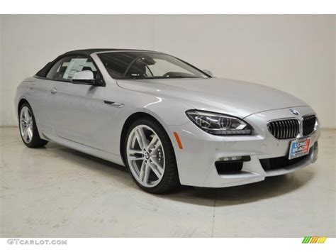 2015 Glacier Silver Metallic Bmw 6 Series 640i Convertible 95292017