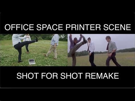 Office Space Printer Scene