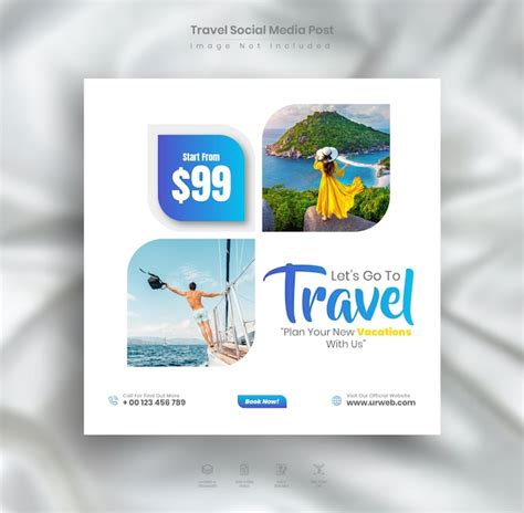 Agence De Voyages Et Tourisme Instagram Post Ou Mod Le De Publication