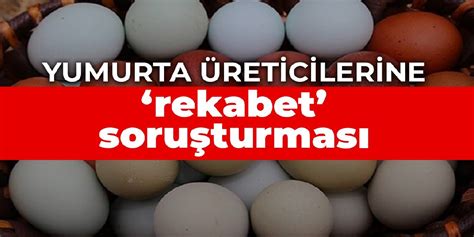 Yumurta üreticilerine rekabet soruşturması