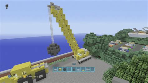 Spanklechank S Minecraft Tutorials How To Make A Wrecking Ball Crane