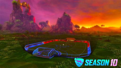 Showcasing New Season Rocket League Map Deadeye Canyon Oasis