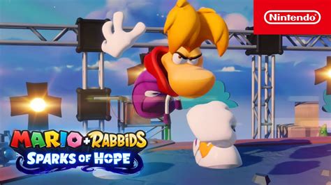 Mario Rabbids Sparks Of Hope Rayman In The Phantom Show Trailer