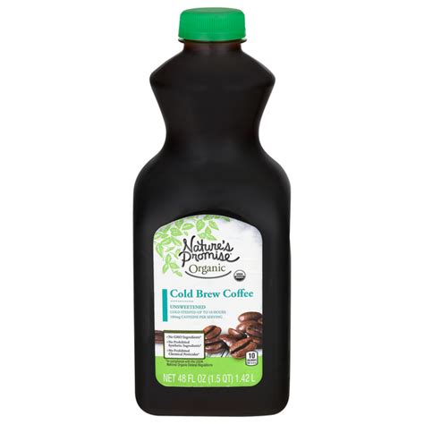 Save On Nature S Promise Organic Unsweetened Cold Brew Coffee Order