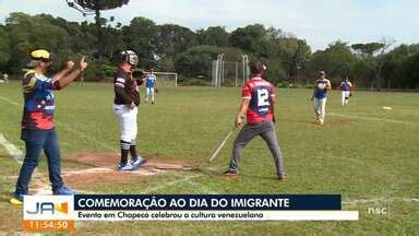 Jornal do Almoço Chapecó Comemoração ao Dia do Imigrante Globoplay